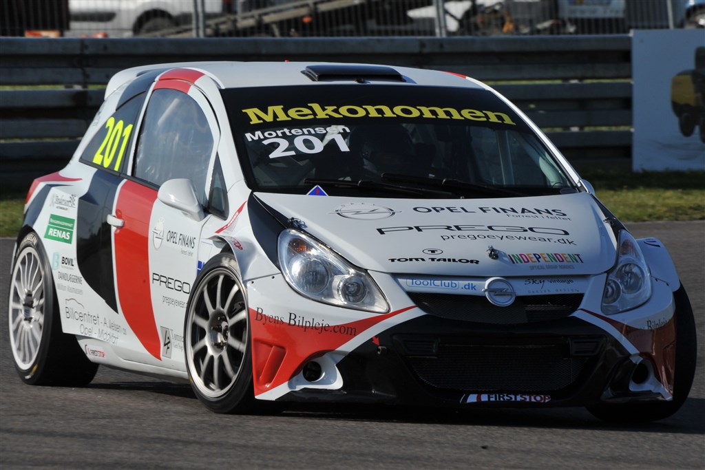 Martin Vedel Mortensen var hurtig - men også uheldig
(Foto: DK Motorsport)